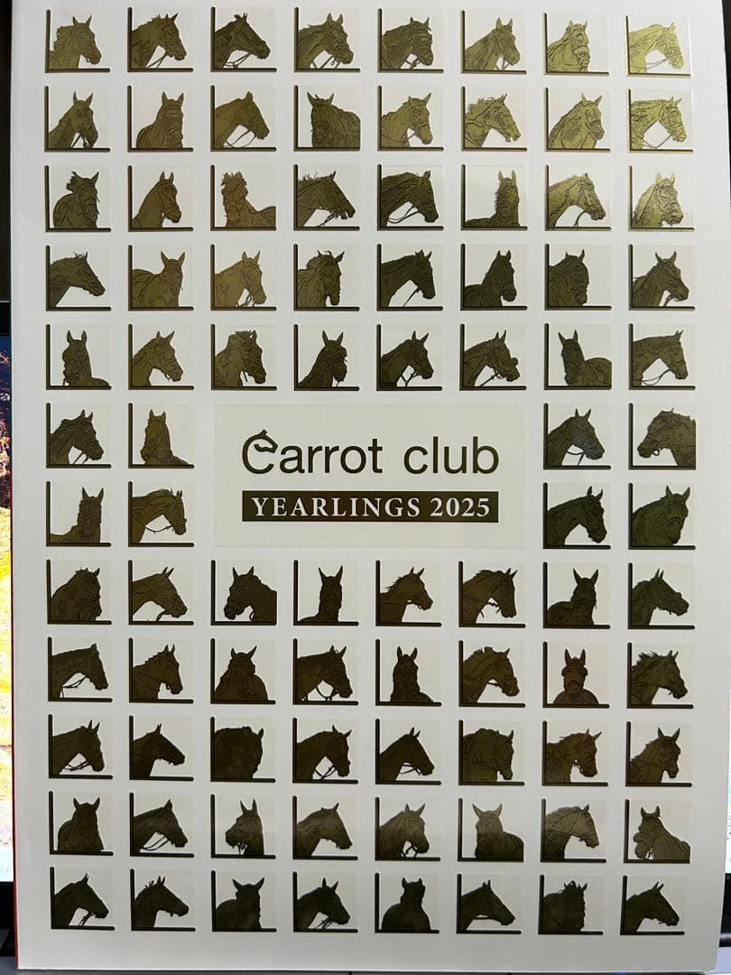 ゆゆ Carrot Club Yearlings 2025カタログ