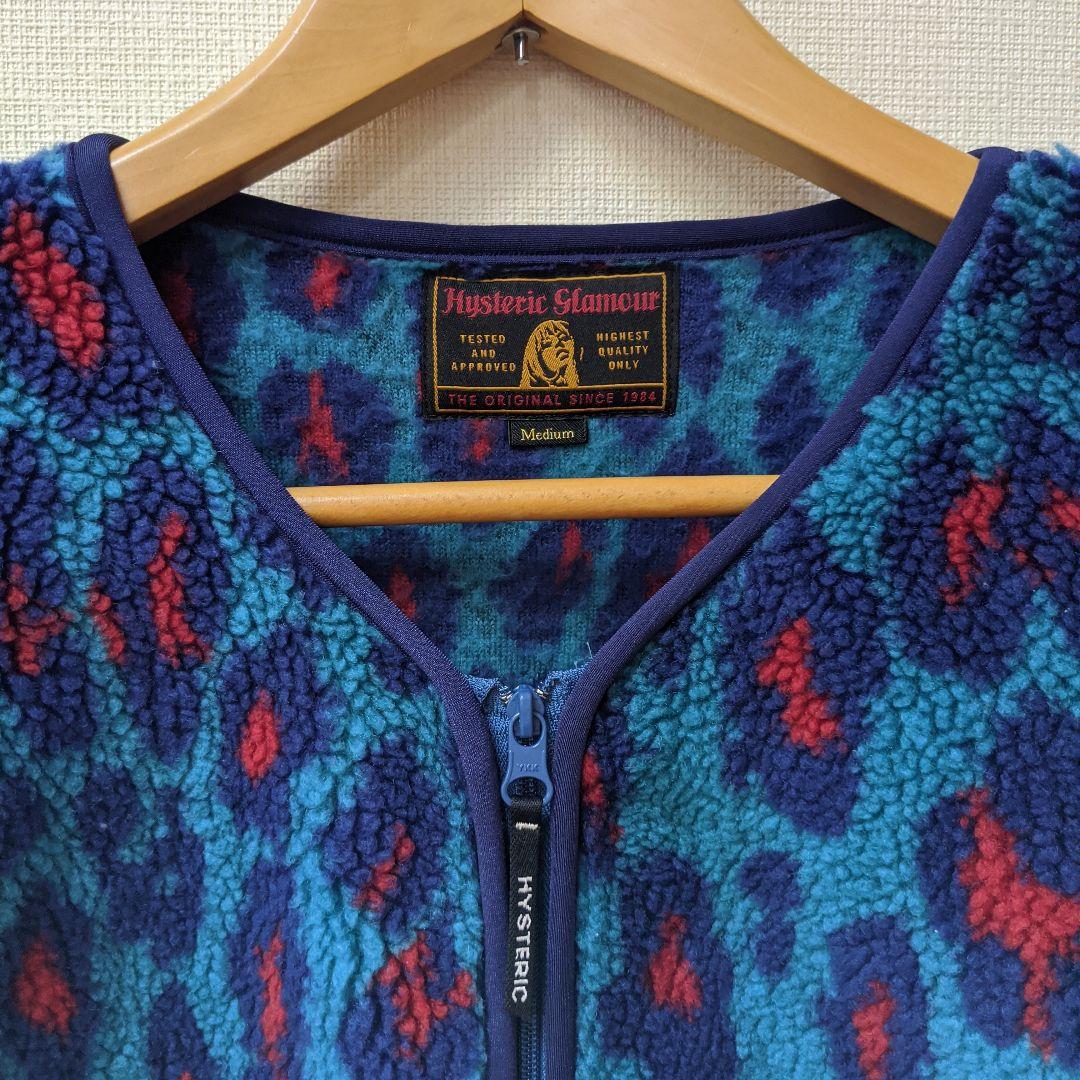最終価格】新品 HYSTERIC GLAMOUR レオパード刺繍ボアジャケット