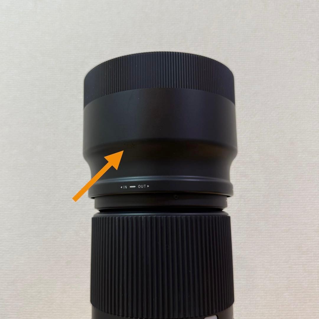 美品 SIGMA 100-400mm F5-6.3ソニーEマウント用