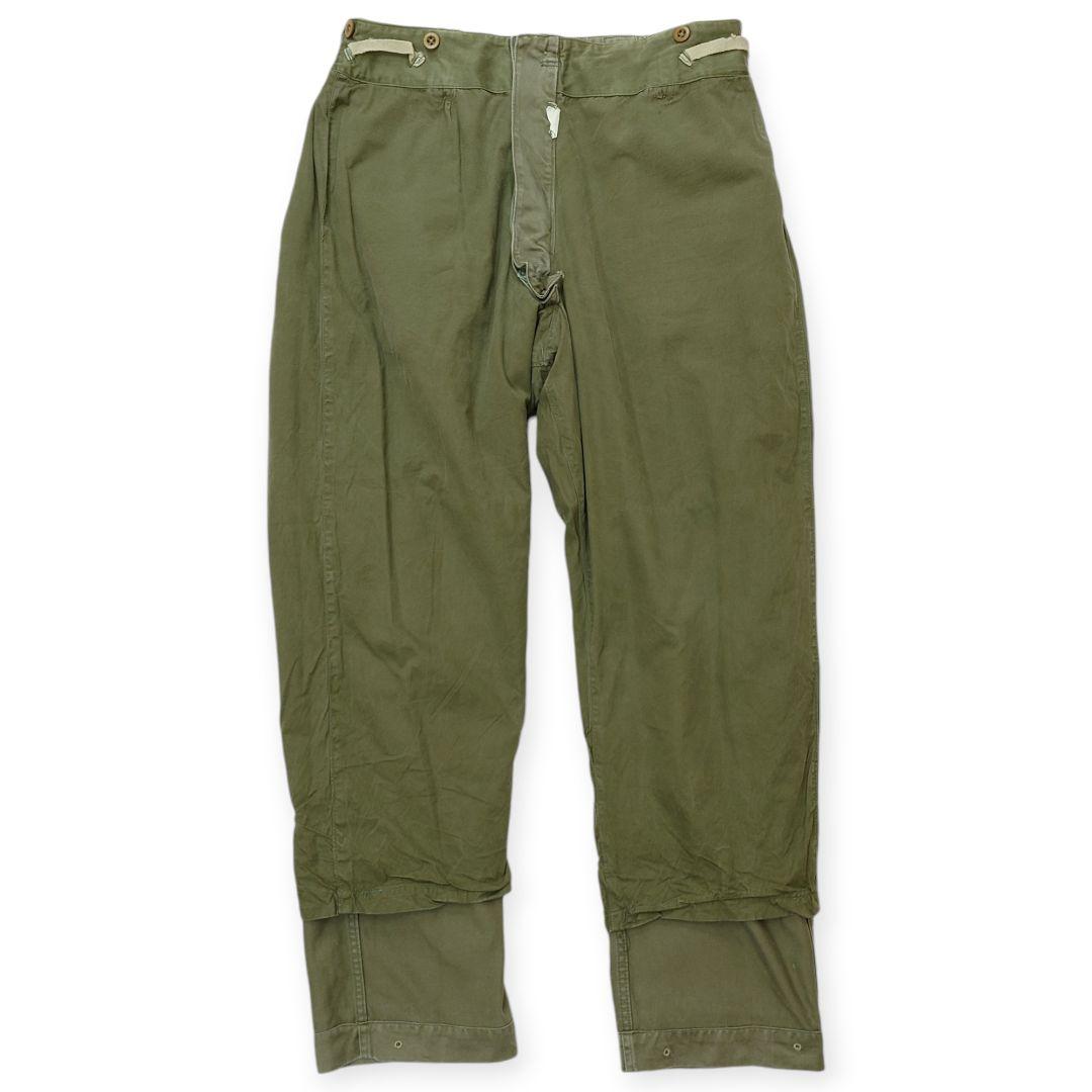 【60s】 イギリス軍 コンバットトラウザー ビンテージ カーゴパンツ