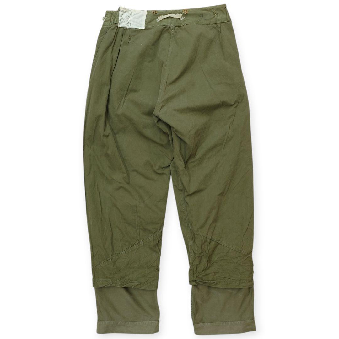 【60s】 イギリス軍 コンバットトラウザー ビンテージ カーゴパンツ