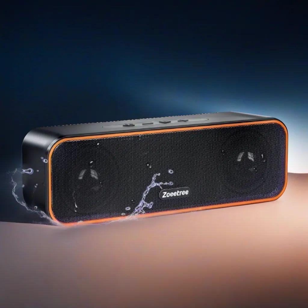 防水Bluetoothスピーカー - 36時間再生、高音質、ハンズフリー