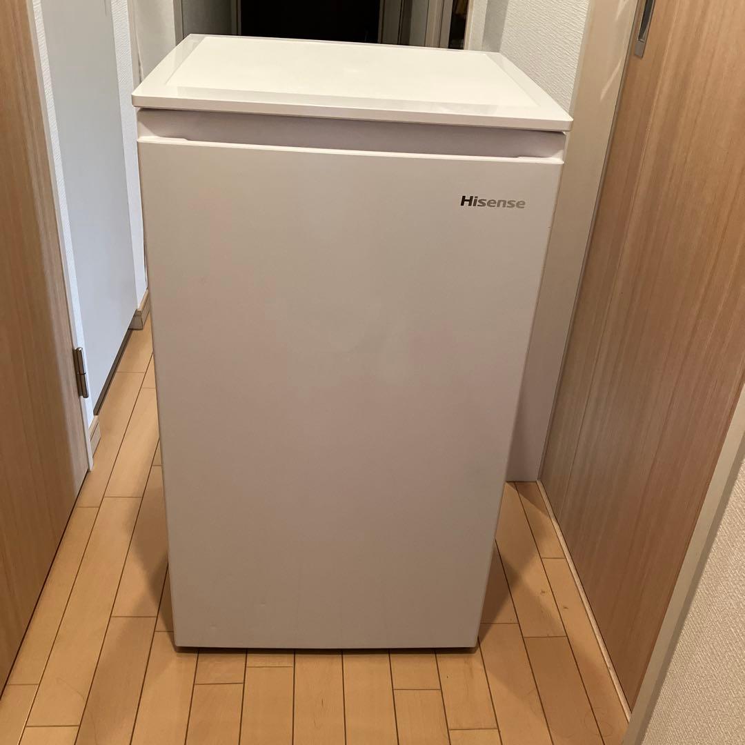 Hisense ノンフロン冷凍庫 HF-A61W 61L