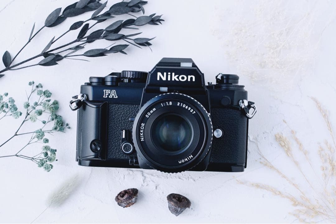 完動品 ◉ Nikon FA 単焦点レンズ付き フィルムカメラ