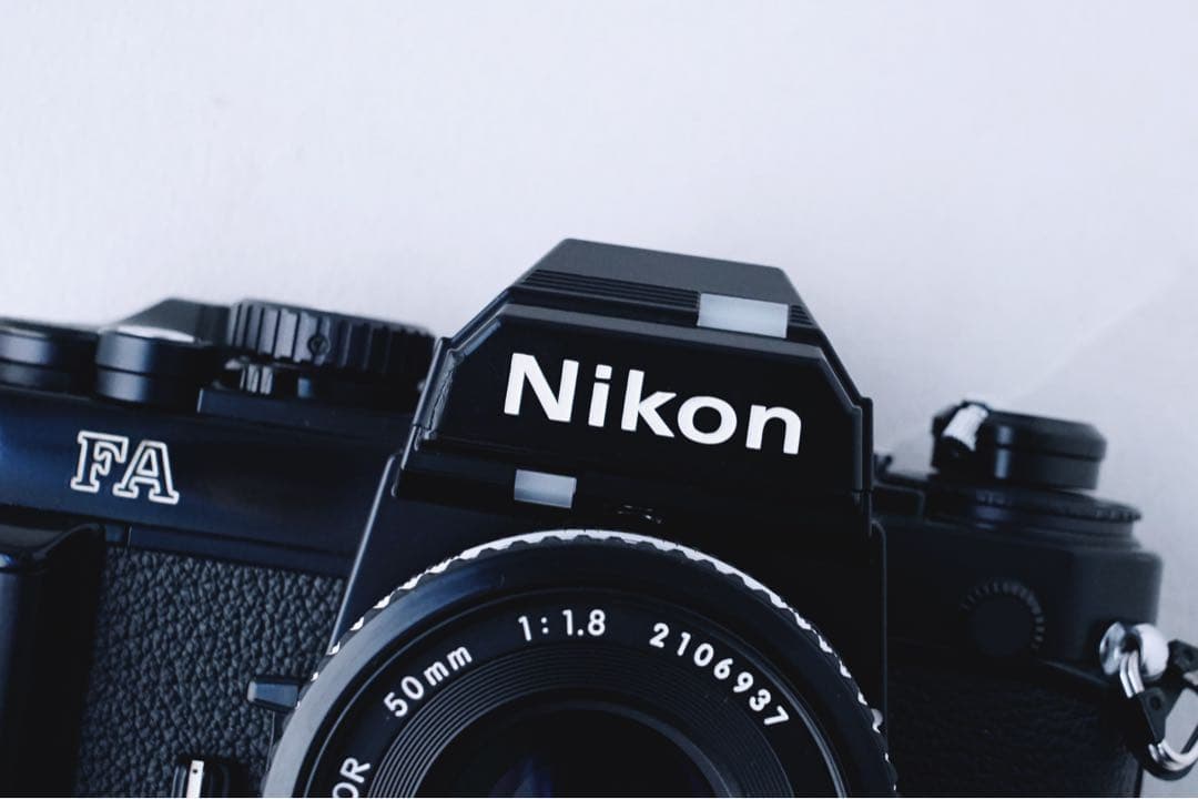 完動品 ◉ Nikon FA 単焦点レンズ付き フィルムカメラ