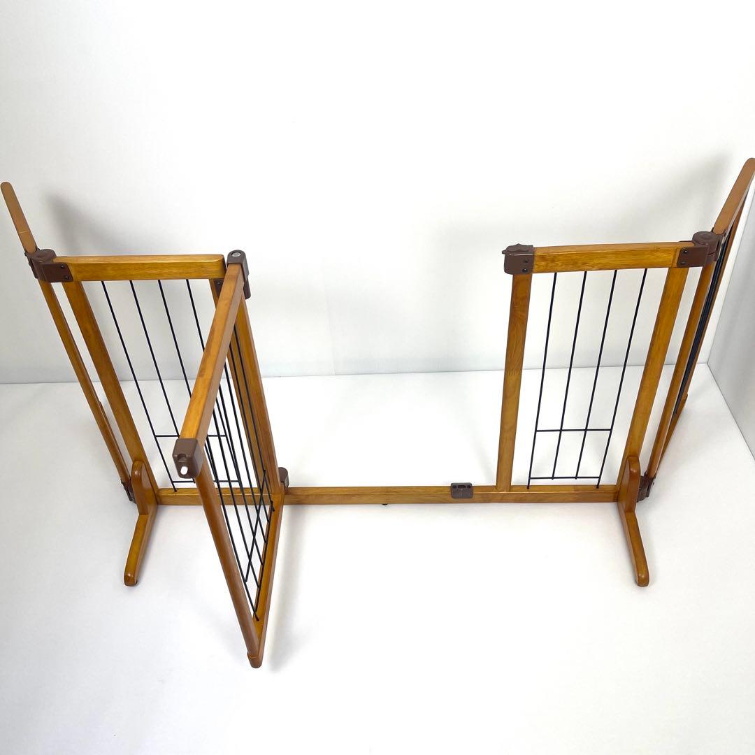 リッチェル ペット用 木製おくだけドア付きゲート M