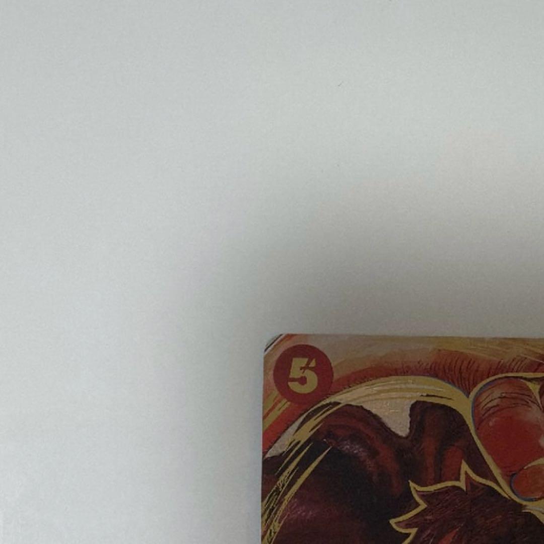 モンキー・D・ルフィ SR-P サインカード　新時代の主役　パラレル