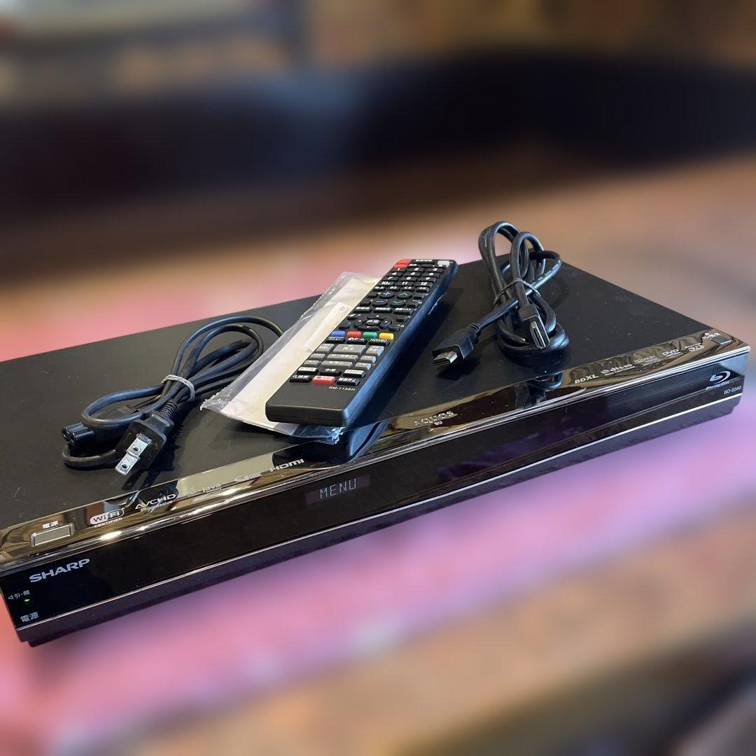 シャープAQUOS BDS-560 12倍録 500GB 新リモ等付 フル装備