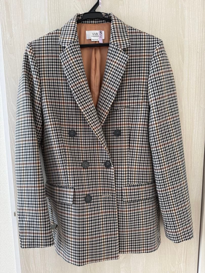 ヴィクトリアベッカム　ジャケット　チェック