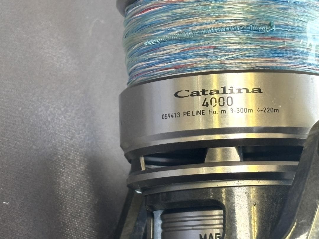 Daiwa Catalina 4000 スピニングリール　PE3号付き