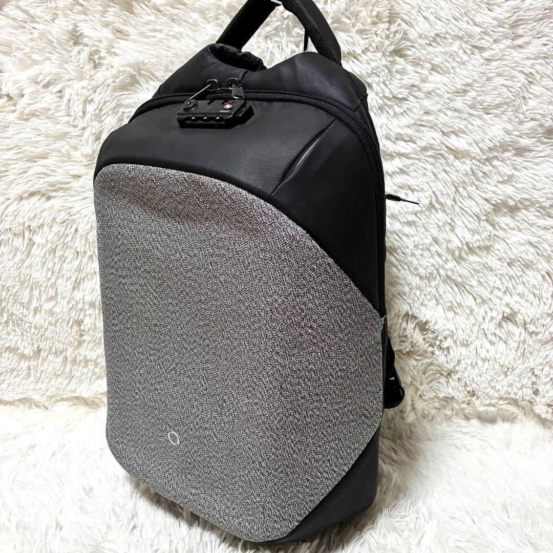 防犯【極美品✨】コリン デザイン クリックパックプロ フル バックパック グレー