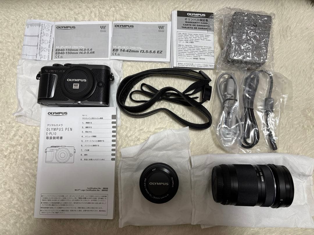 OLYMPUS PEN E-PL10 ミラーレス一眼 初心者セット
