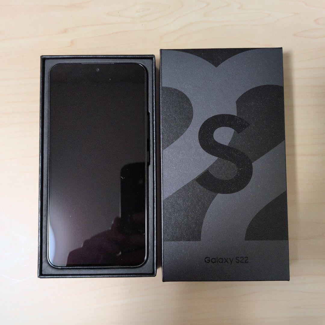 Samsung Galaxy S22 256GB ブラック 本体