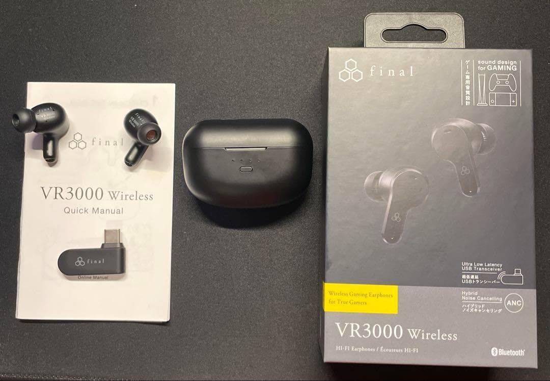 ヘッドホン final VR3000 wireless