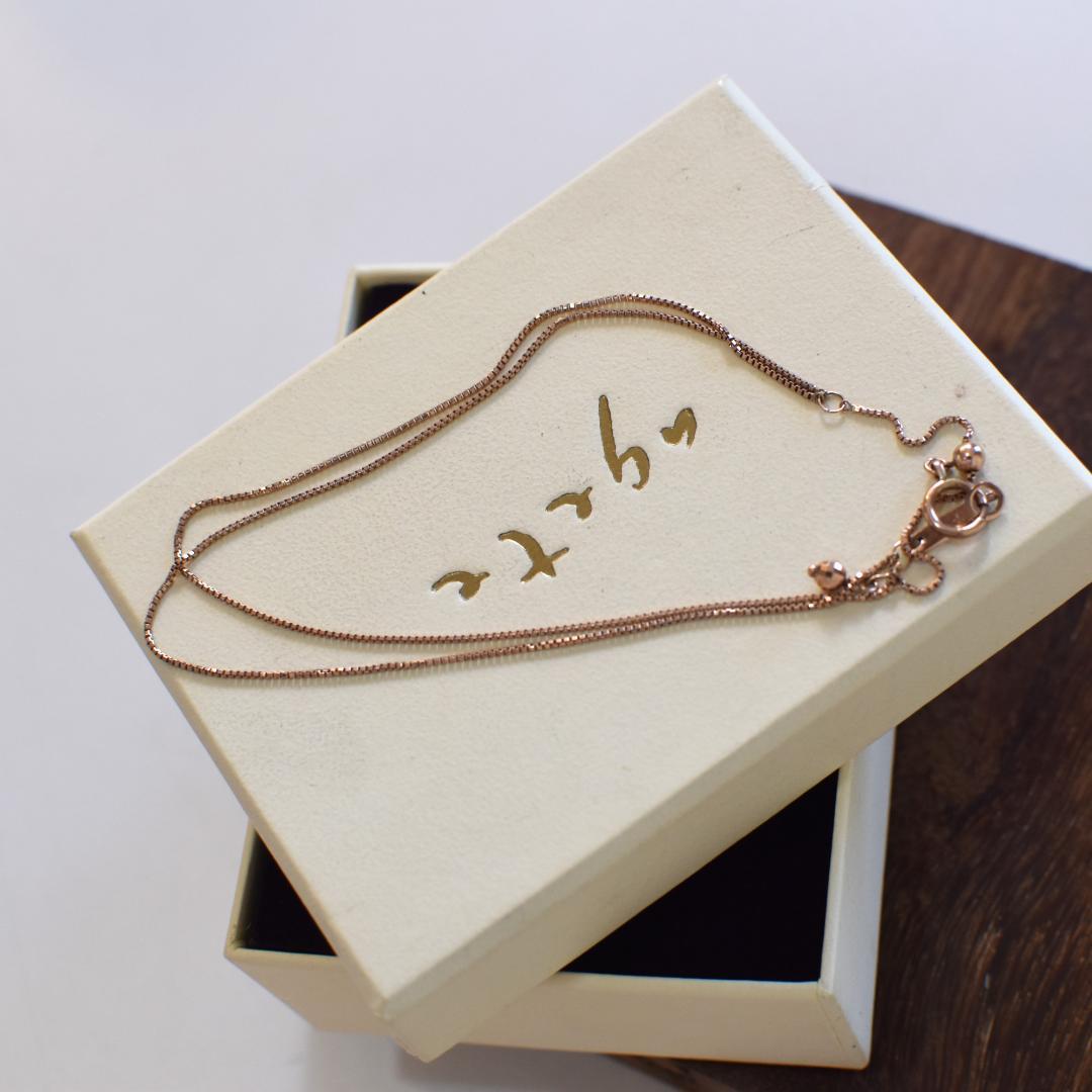 ◇agete◇アガット　アンクレット　Ｋ10　2連　ベネチアンチェーン