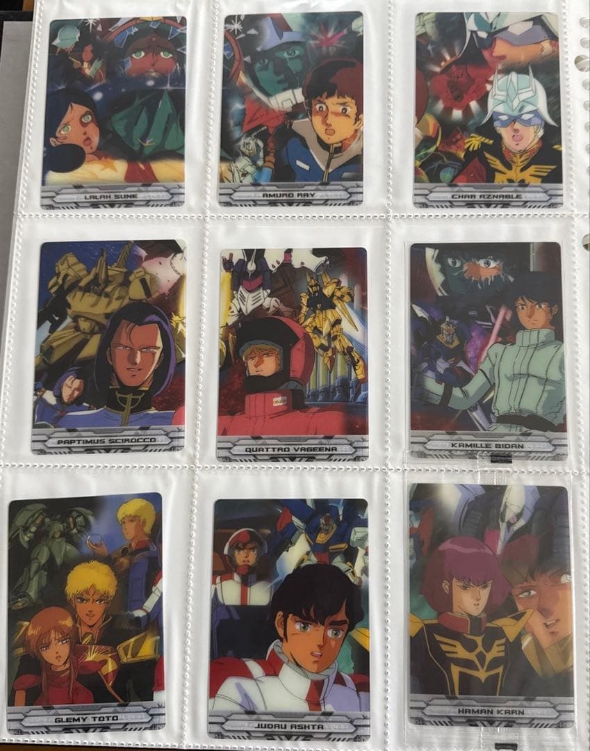 １月特価　森永　ガンダム　ウェファーチョコ　ガンダム総集編EX 全54種　コンプ