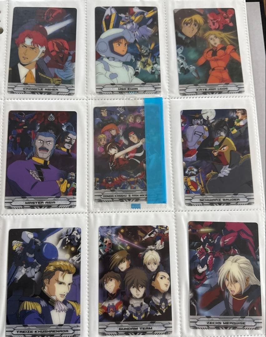 １月特価　森永　ガンダム　ウェファーチョコ　ガンダム総集編EX 全54種　コンプ