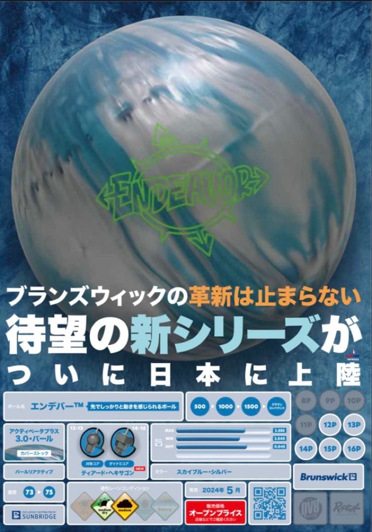 【新品未使用】エンデバー 15ポンド