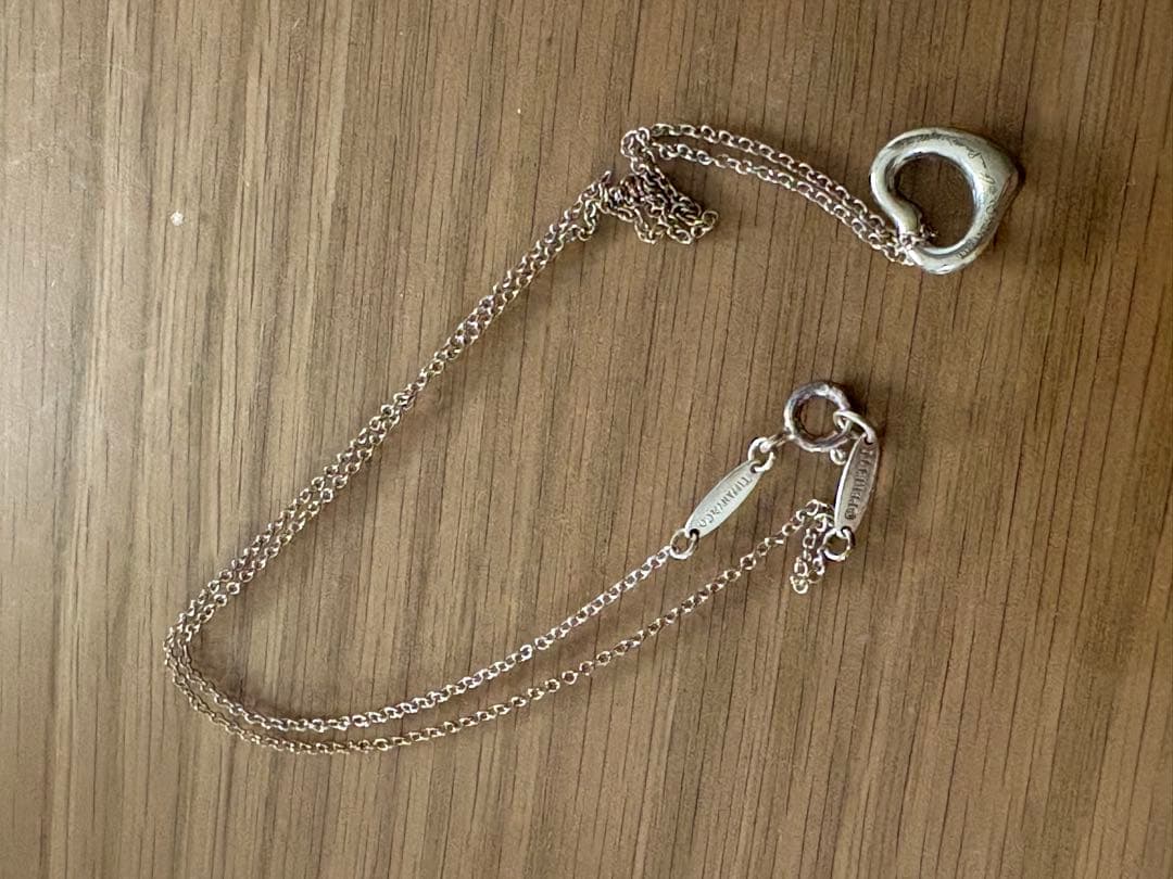 Tiffany&Co. ハート型ネックレス