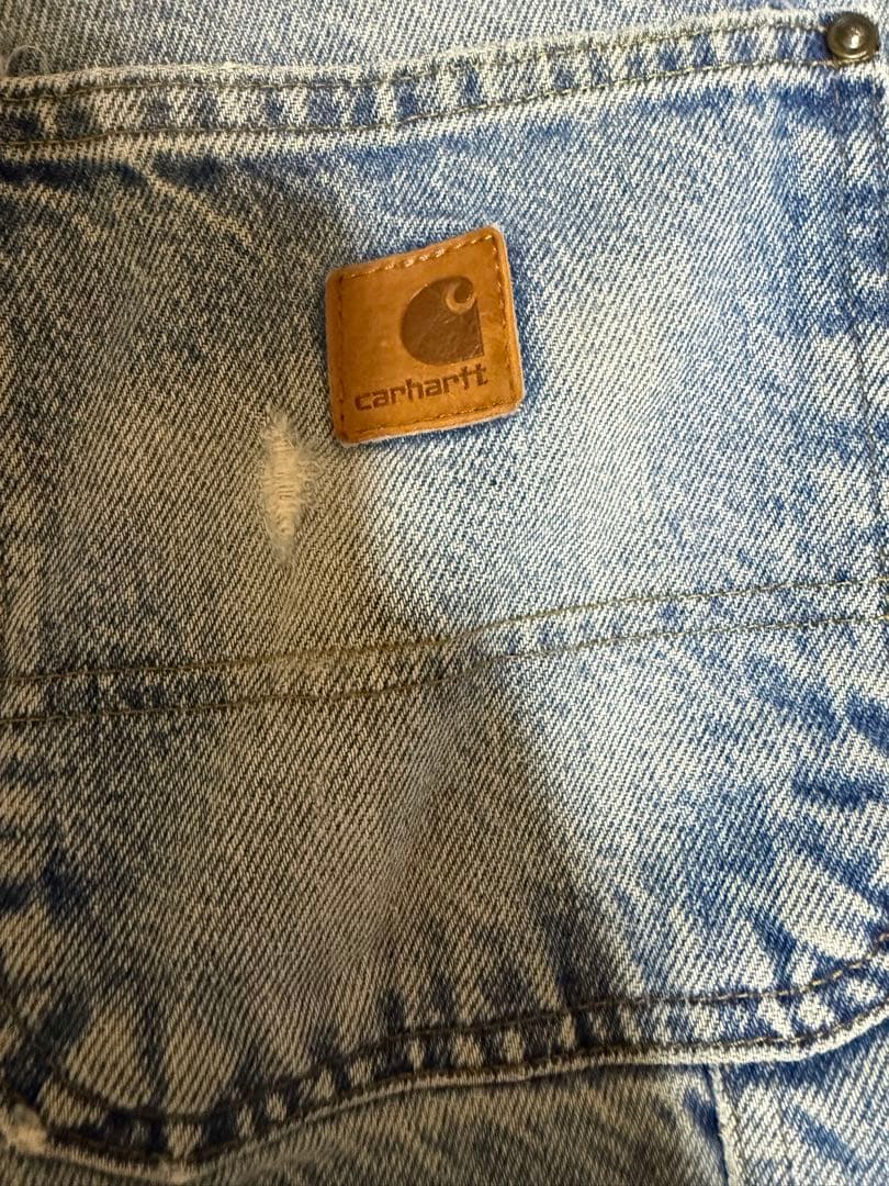 カーハート　デニムパンツ　ダブルニー　W34L30