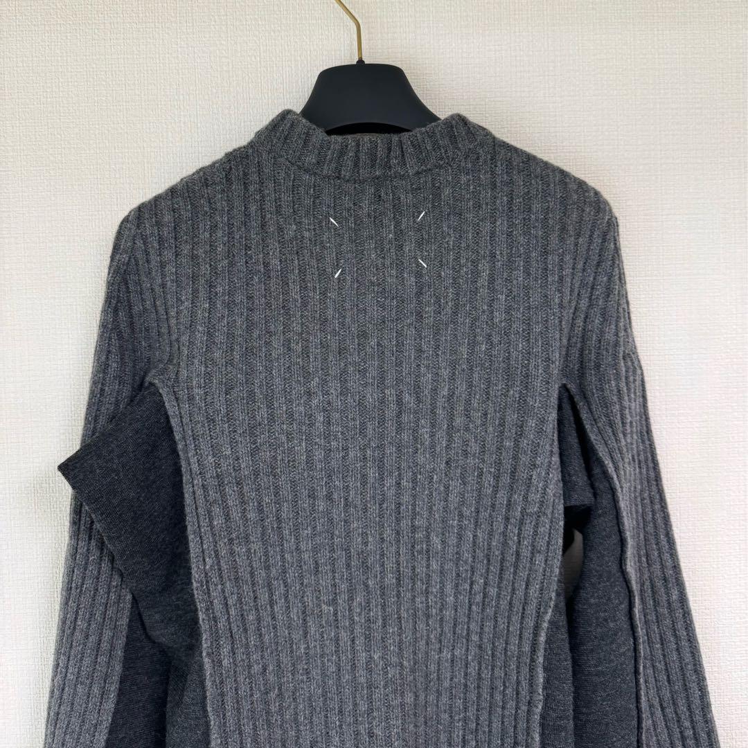 マルジェラ ワンピース ニット ニットワンピース グレー