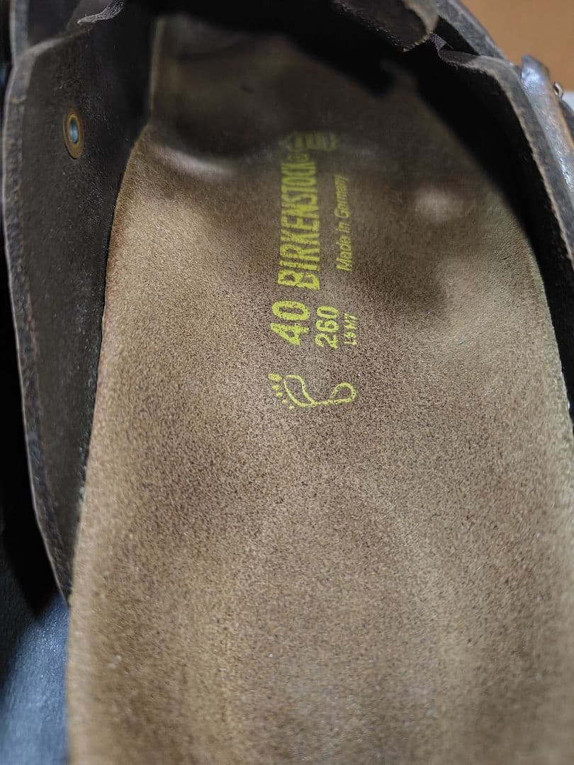 土日限定★極美品 ビルケンシュトックBIRKENSTOCK ボストン ブラウン