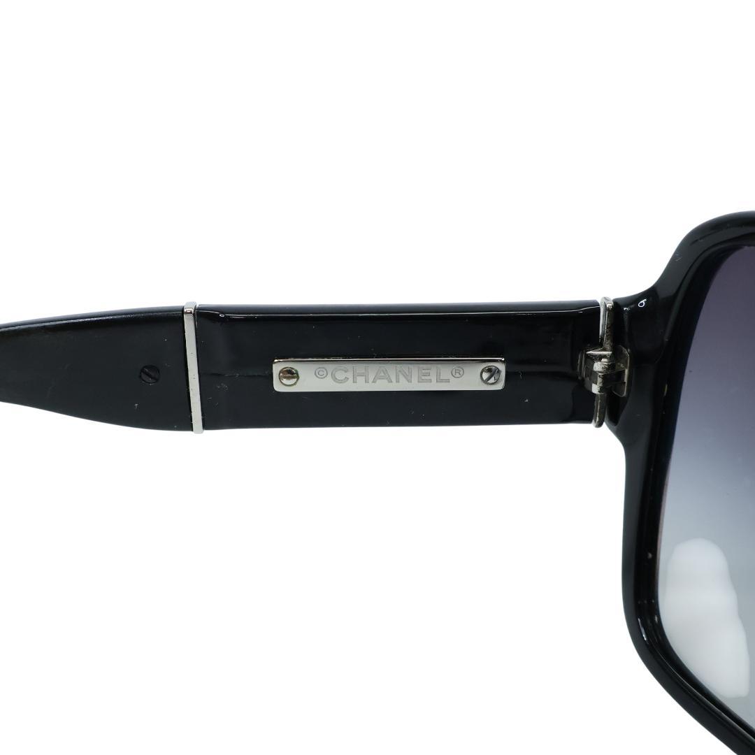 希少 CHANEL シャネル サングラス ココマーク ブラック ケース付