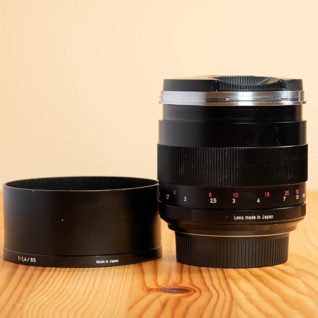 Carl Zeiss Planar T f1.4 85mm ZE キャノン用