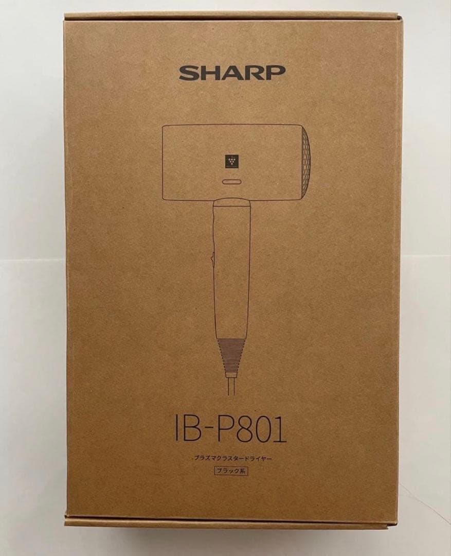 SHARP プラズマクラスター　ドライヤー IB-P801