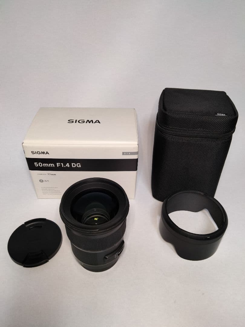 SIGMA 50mm F1.4 DG HSM Art　EFマウント 　キャノン用