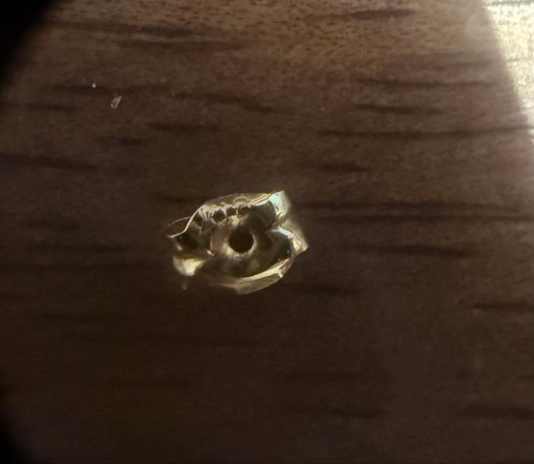 K18 ピアス キャッチ/1.1g/刻印入り 金 750