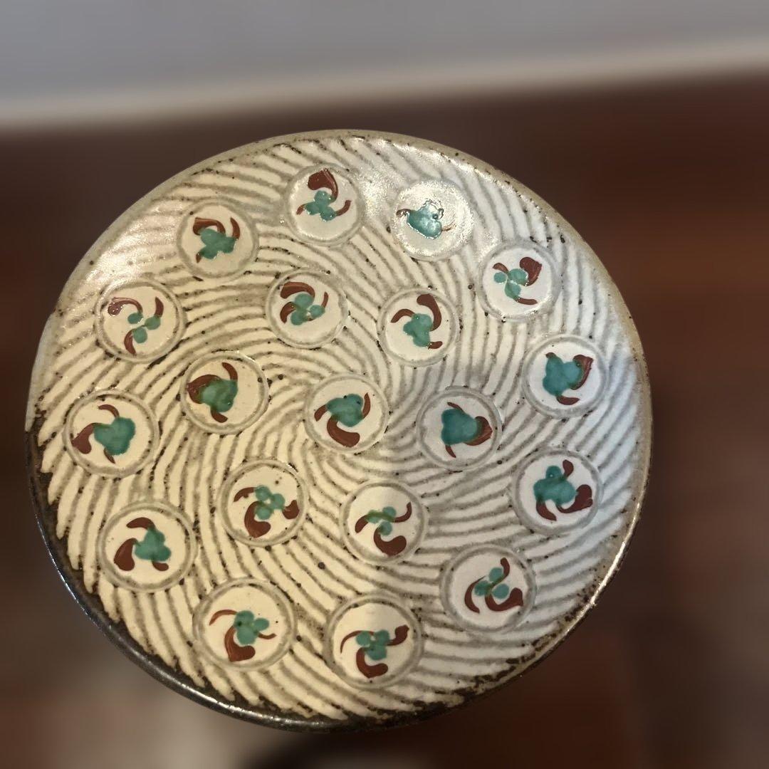 人間国宝　島岡達三　益子焼　組皿6枚