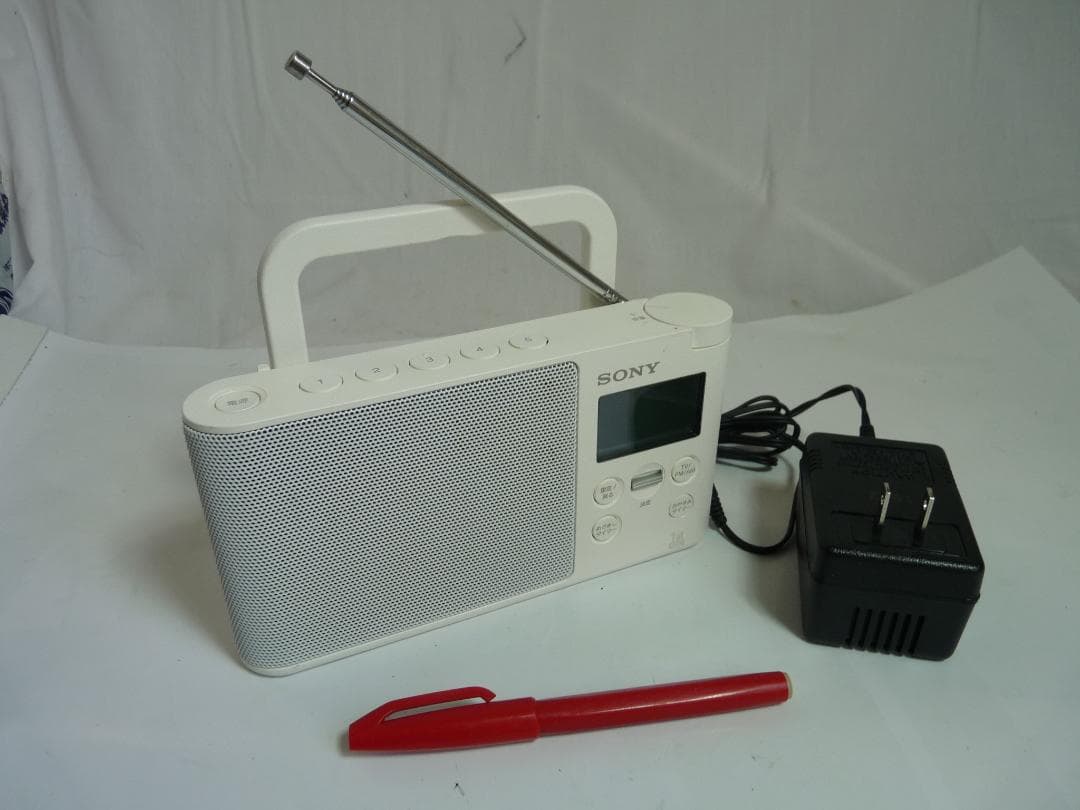 SONY XDR-56TV 2020年　ワンセグ/FM/AMラジオ ホワイト