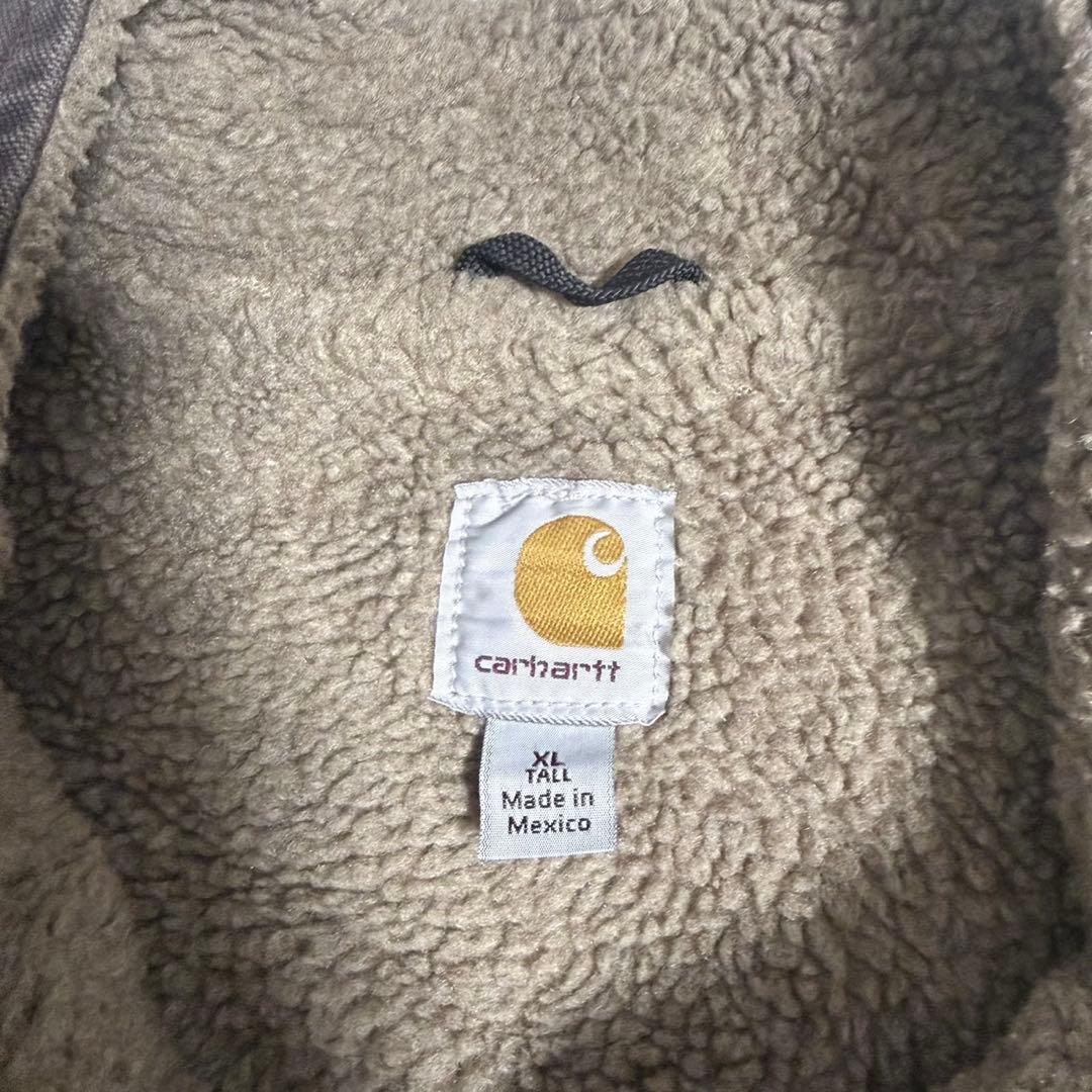 carhartt カーハート　ダックベスト　ダークブラウン