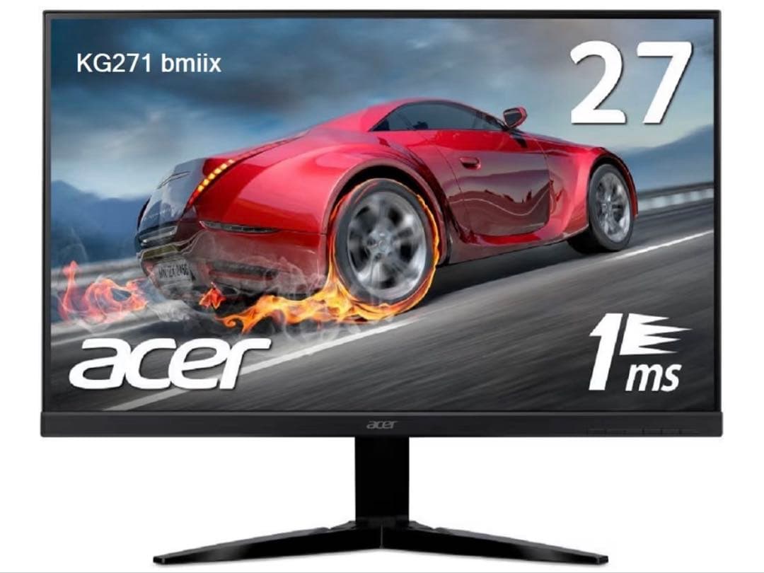 【おまけ付】Acer ゲーミングモニター KG271 bmix 27インチ