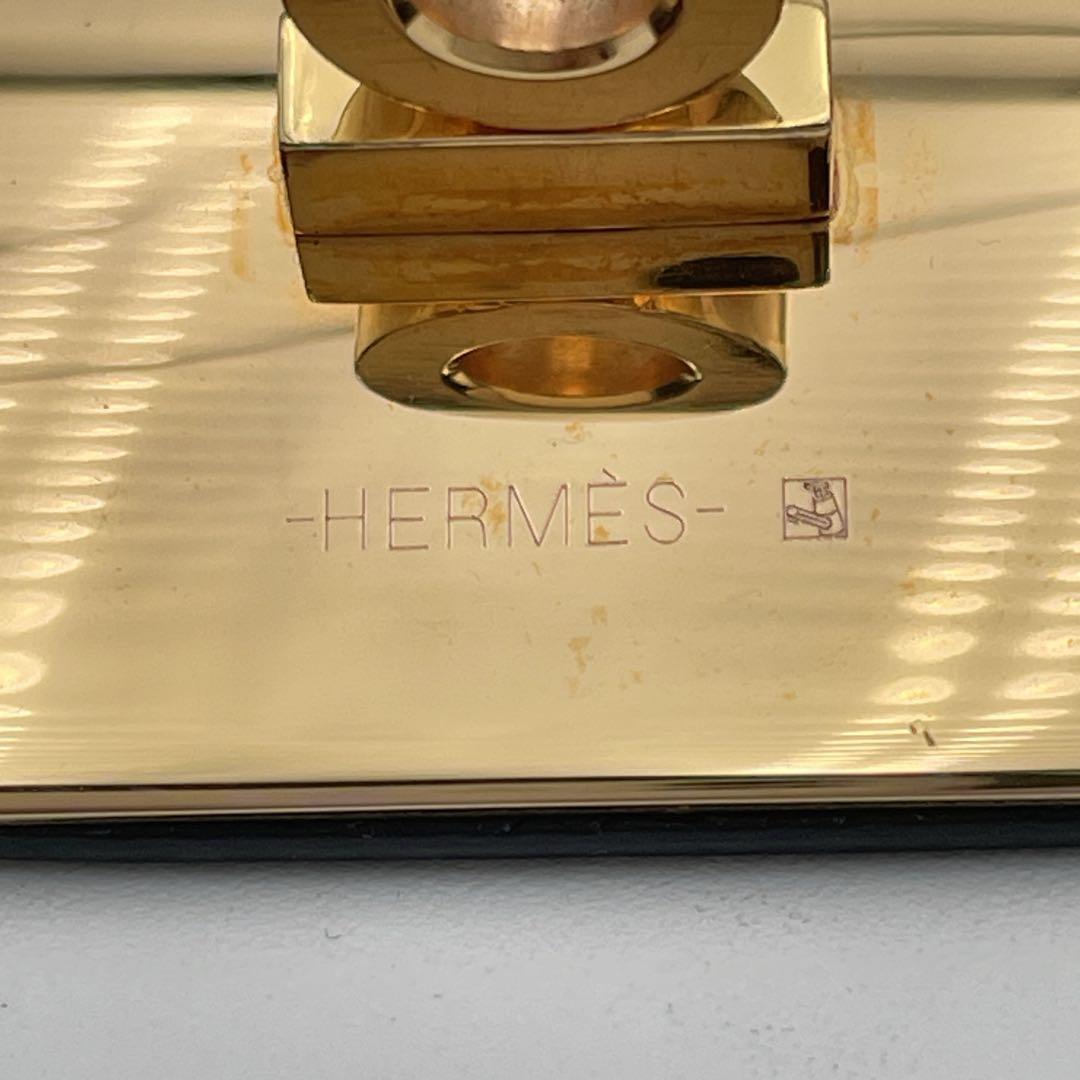 ✨️美品✨️エルメス ケリードッグ ブレスレット バングル ゴールド レザー S