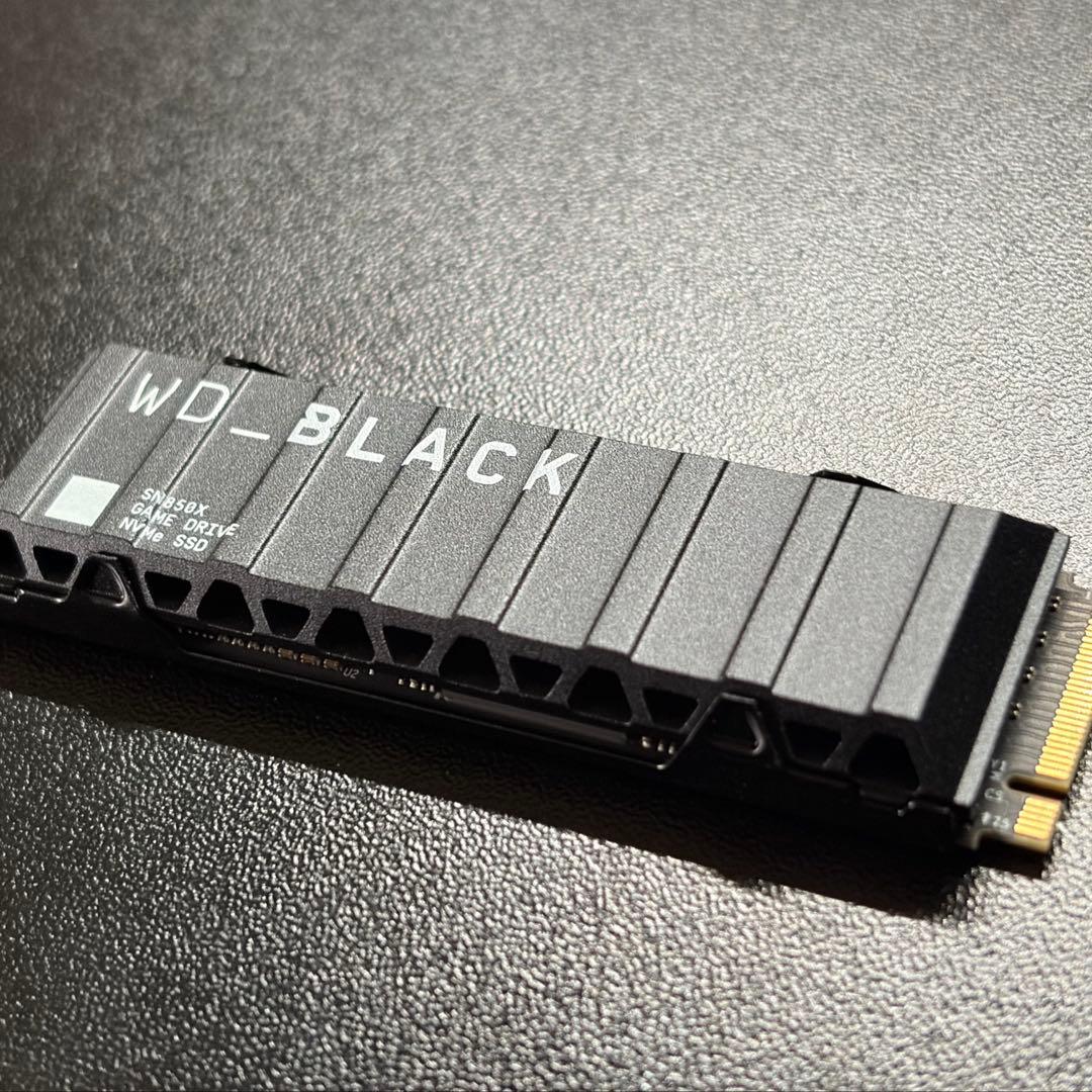 WD_BLACK SN850X NVMe 2TB SSD 中古