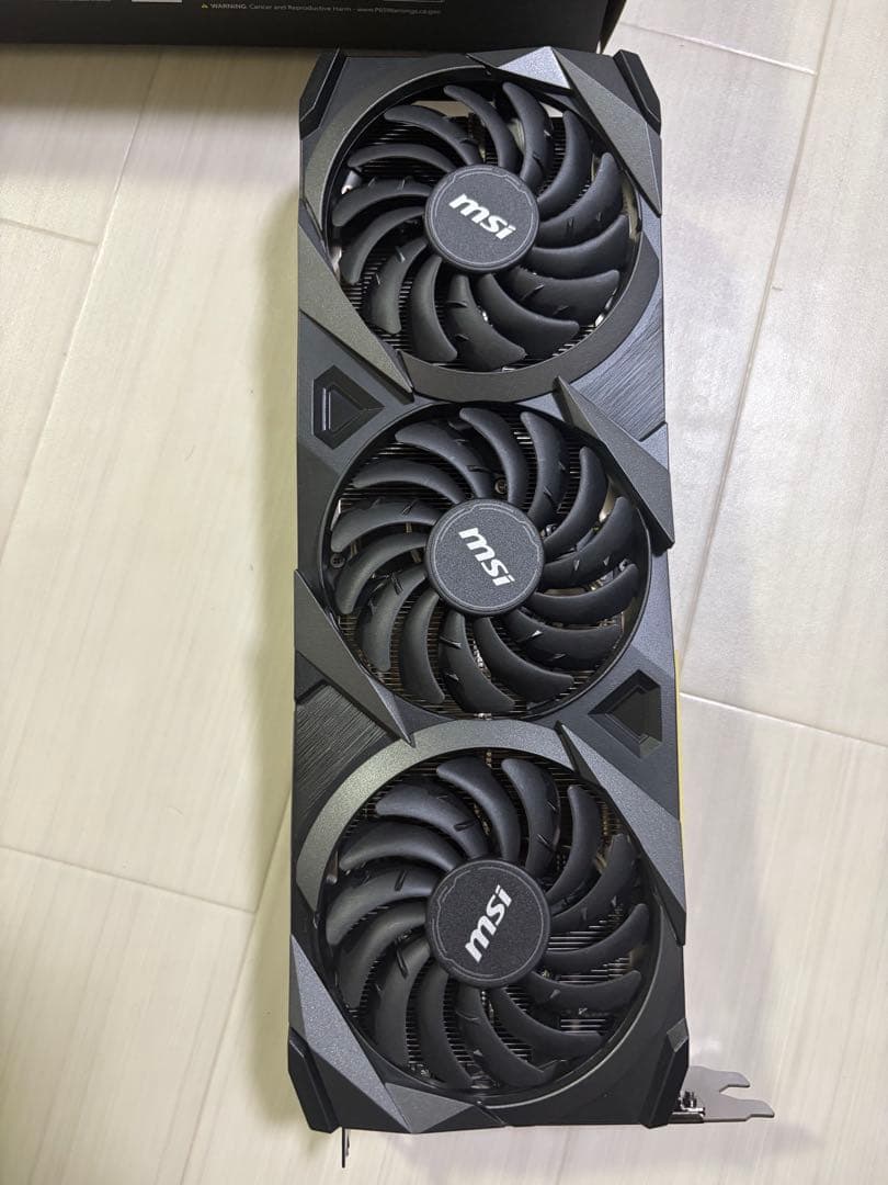 グラフィックボード・グラボ・ビデオカード MSI GeForce RTX 3070 Ti Ventus 3X