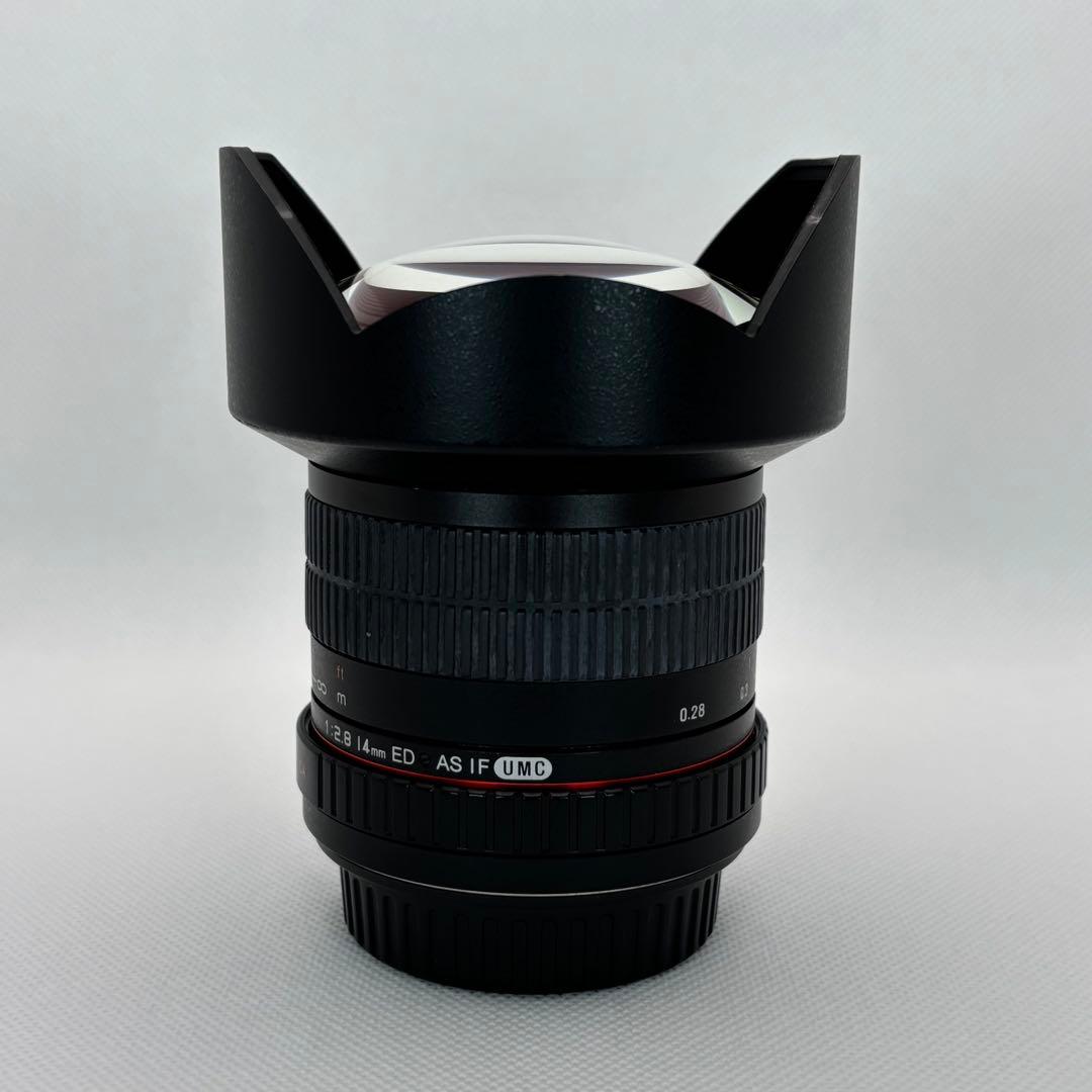 SAMYANG 14mm F2.8 IF ED UMC CANON レンズ