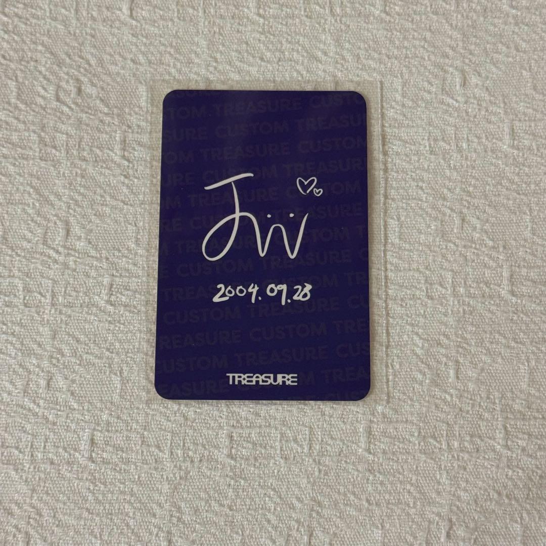 Treasure ジョンウ MDトレカ 特典