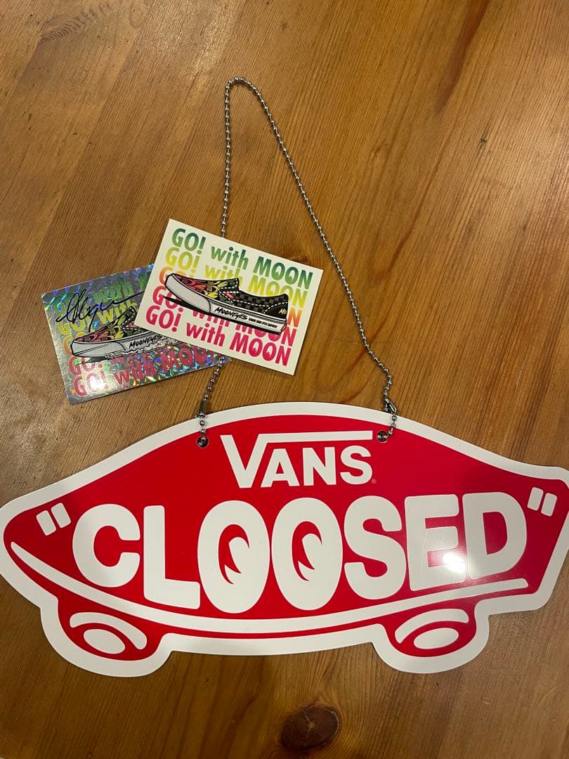 その他 VANS x MOONEYES OPEN & CLOSE PLATE