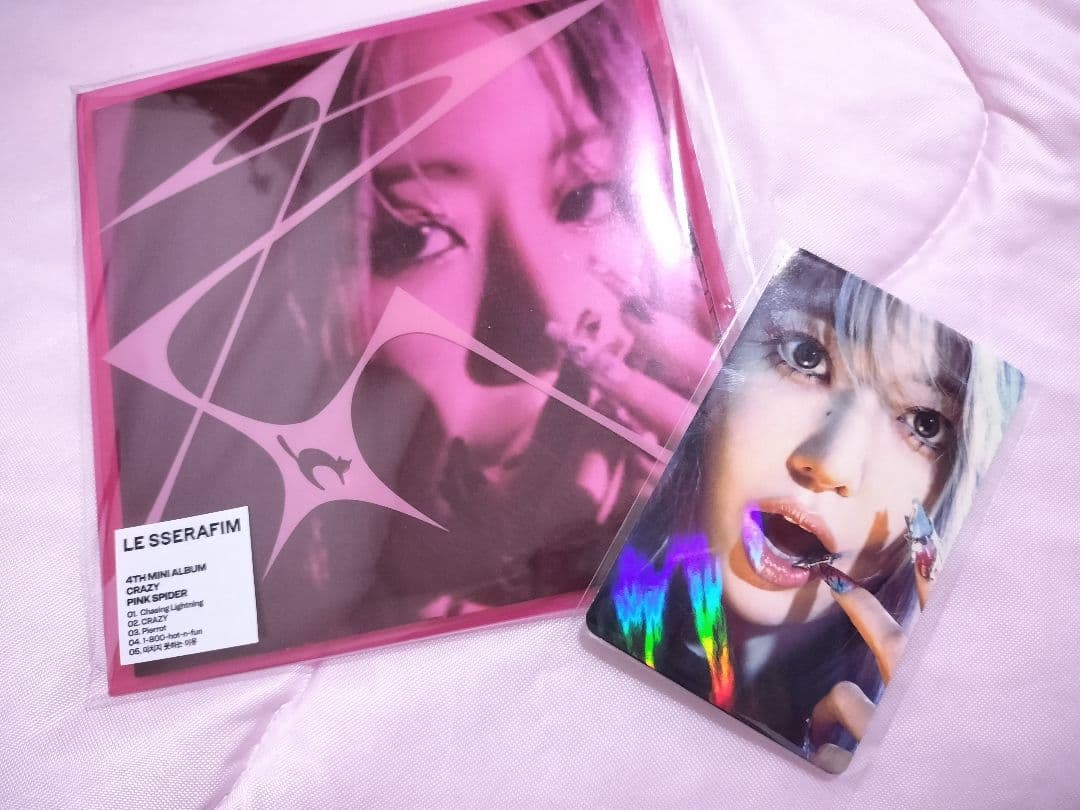 ルセラフィム LE SSERAFIM crazy サクラ cd ラキドロ