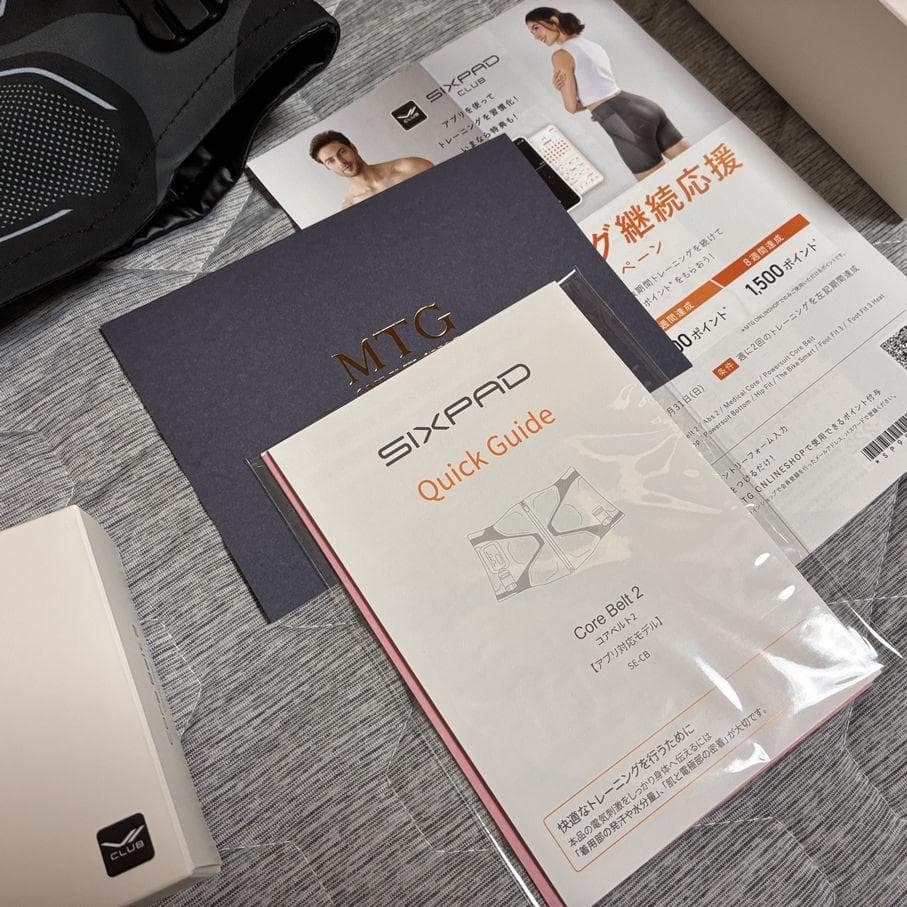 SIXPADシックスパッド コアベルト2 Mサイズ 美品