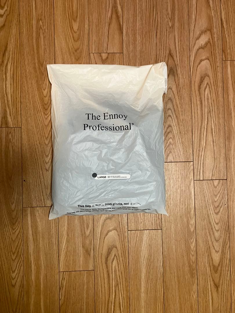 Lサイズ ennoy WOOL BLEND EASY PANTS