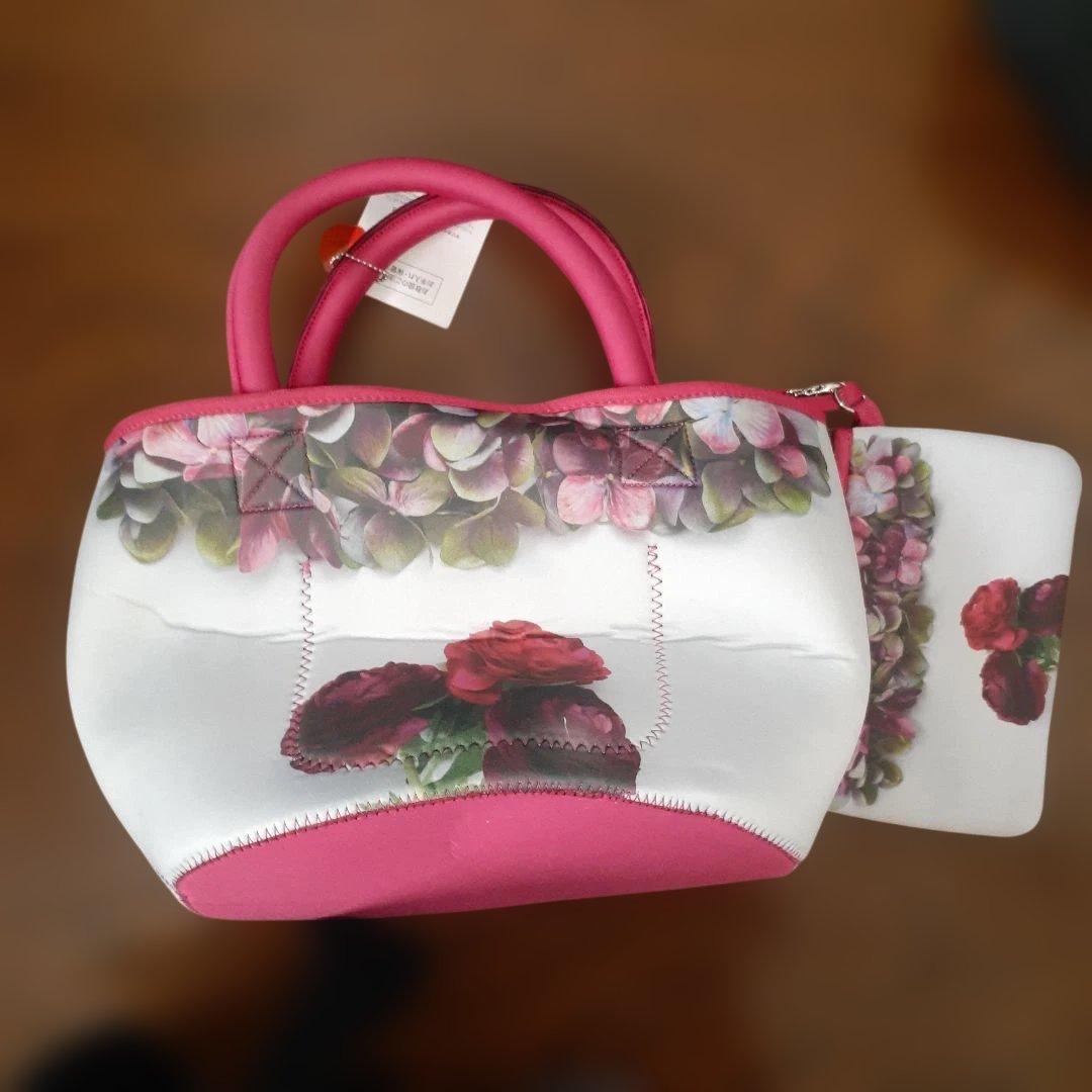 専用　センソユニコ　Fiori 花柄トートバッグ 中型4点セット