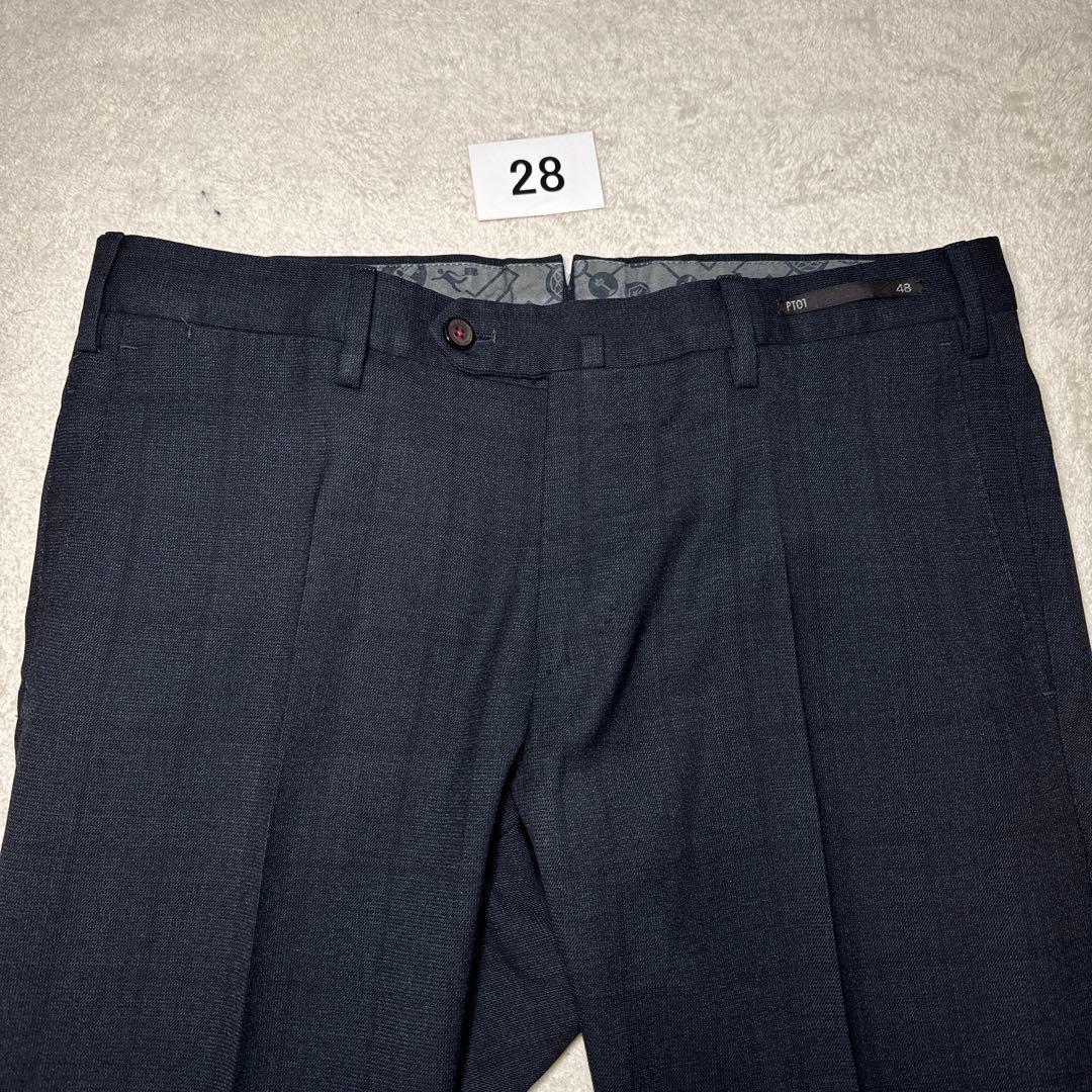 28 春秋　美品　PT01 ピーティーゼロウーノ　ネイビー　48 L