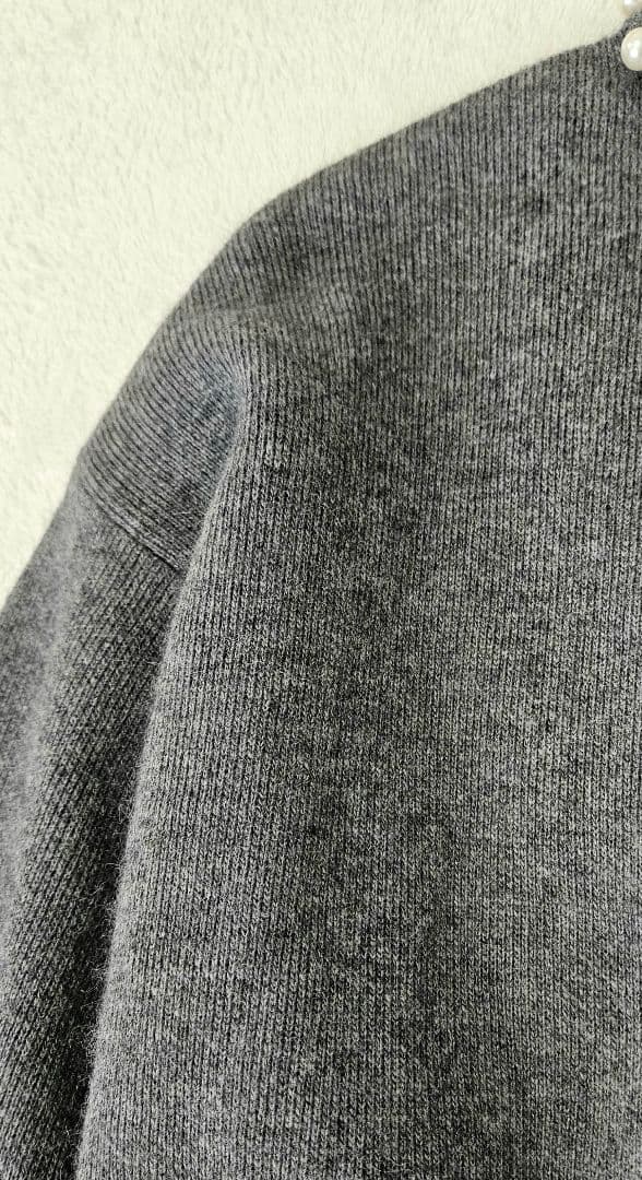 スローブイエナ　パールニットカーデ