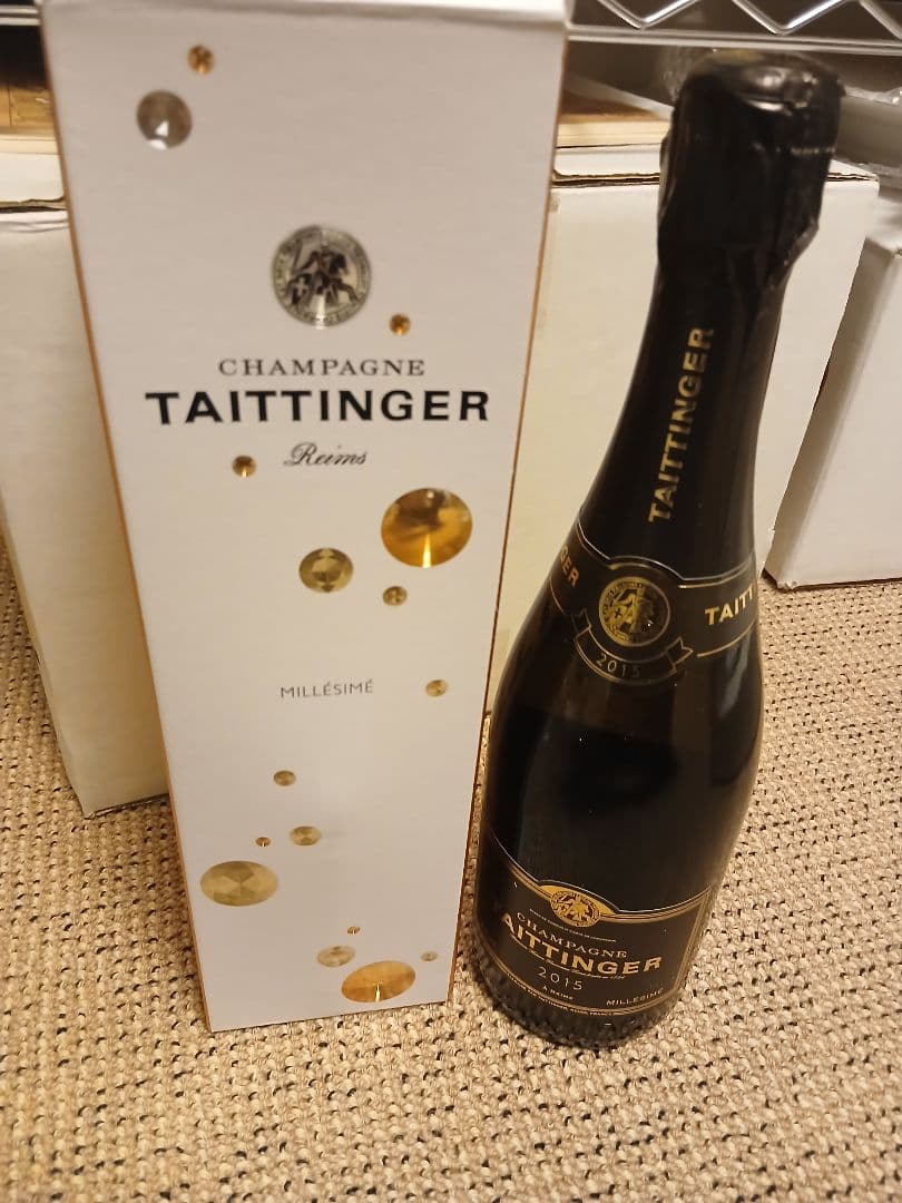 【ボックス付き】テタンジェ　ブリュット　ミレジメ　2015