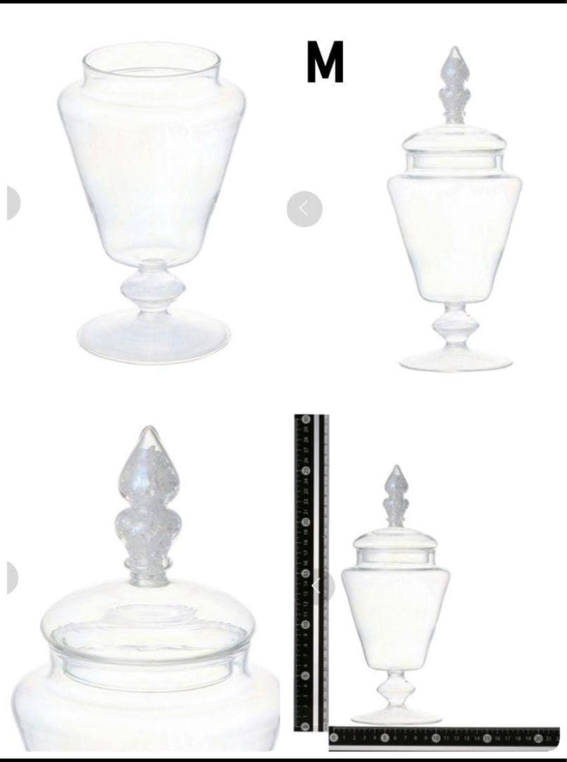 ※専用※ Francfranc ガラスジャー　ＳＭＬ　3点セット