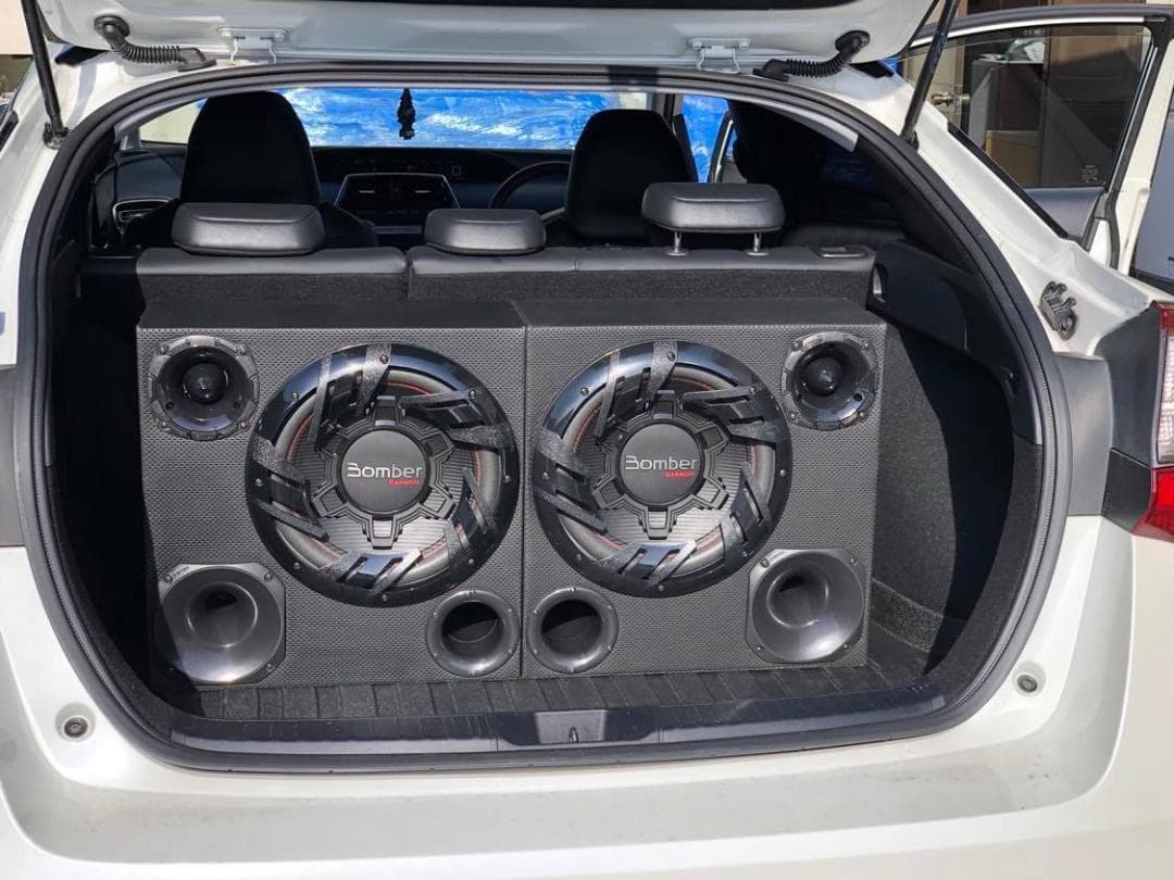 2個セット BOMBER 3WAY ボックス　12インチサブウーファー